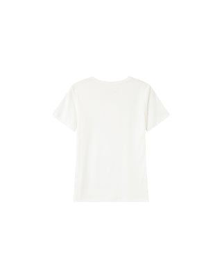 T-SHIRT ECRU POUSSIN