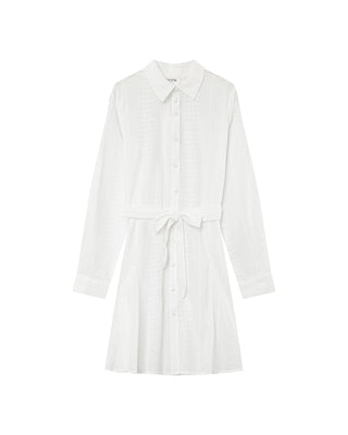 ROBE COURTE ECRU PRALINE
