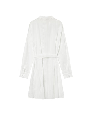 ROBE COURTE ECRU PRALINE