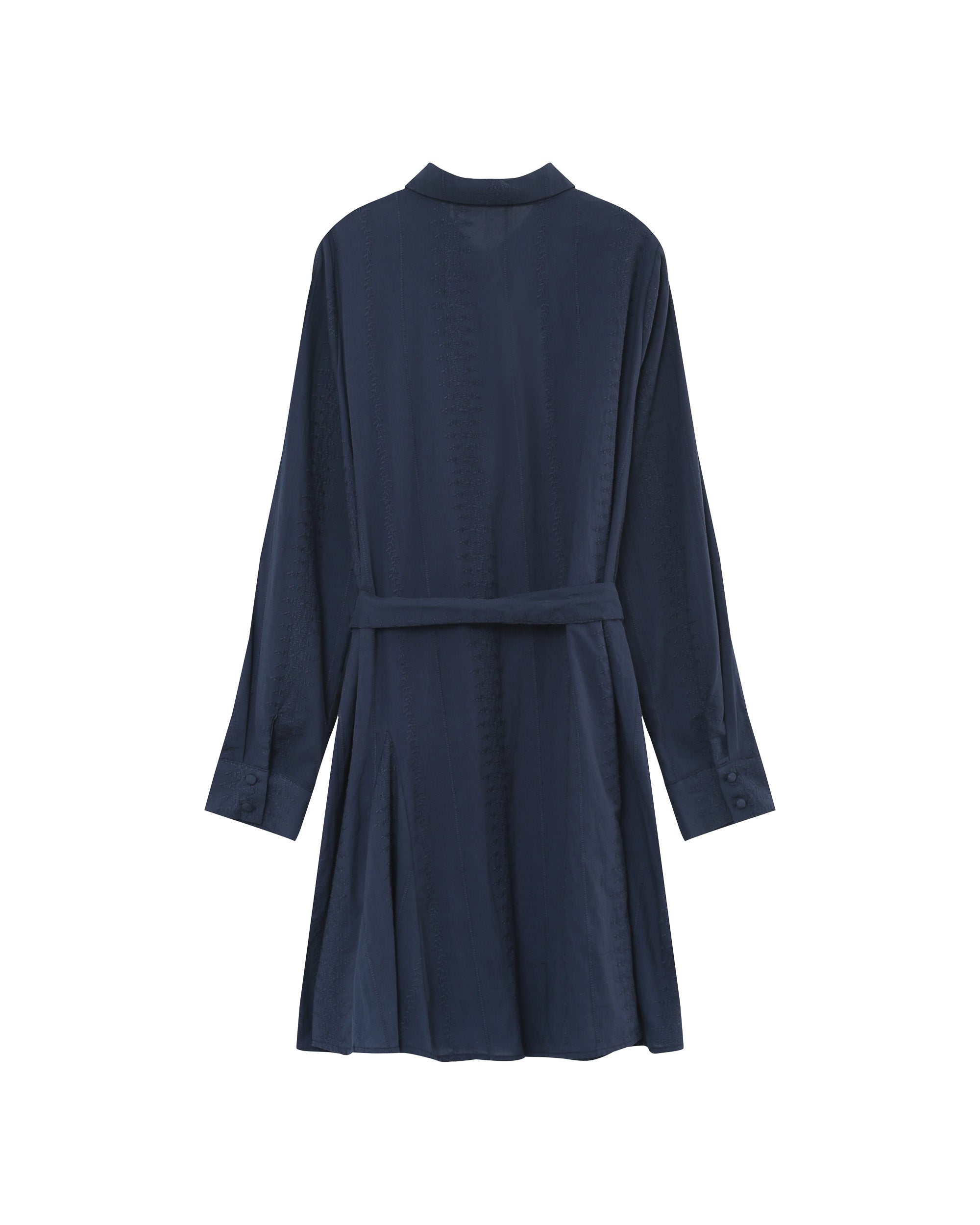 Robe chemise courte marine Praline