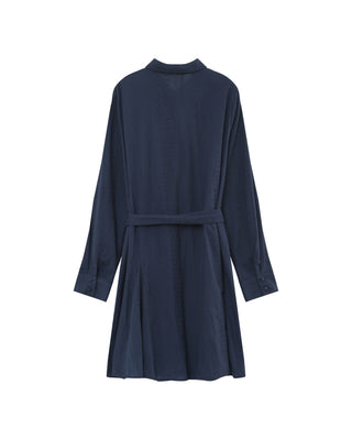ROBE COURTE MARINE PRALINE