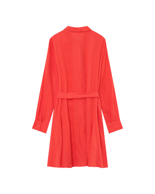 ROBE COURTE ROUGE PRALINE