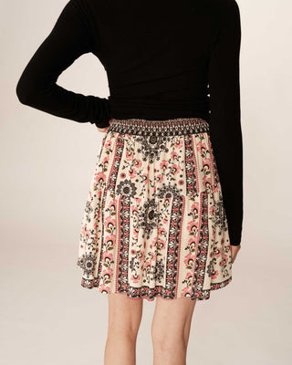 JUPE BEIGE PRECIEUSE