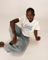 Printed message t-shirt ecru Prelude_13153