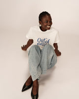 Printed message t-shirt ecru Prelude_13153