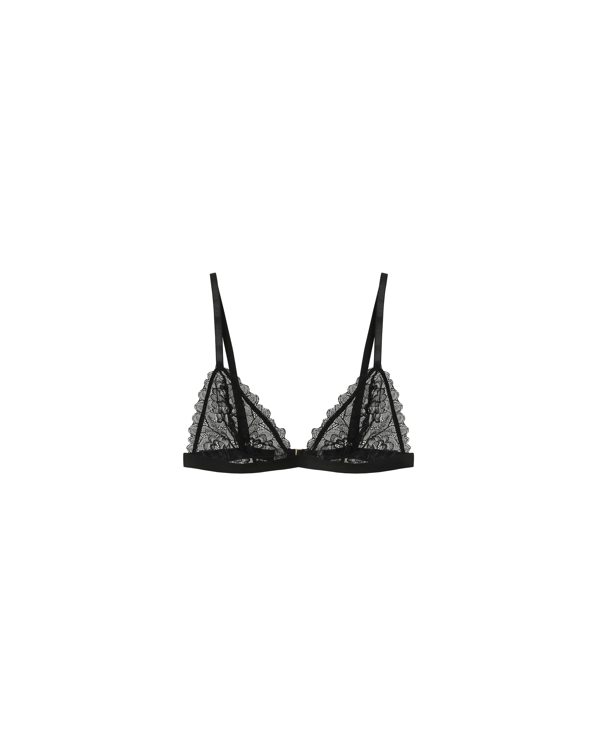 Bralette en dentelle noir Presley