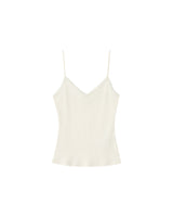 Top avec lisere en dentelle ecru Presto