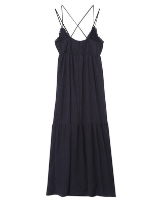 ROBE LONGUE MARINE PRETTY