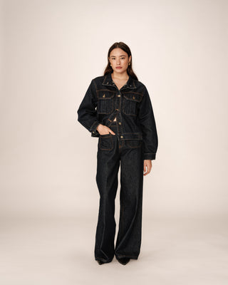 VESTE DARK BLUE PRIMROSE