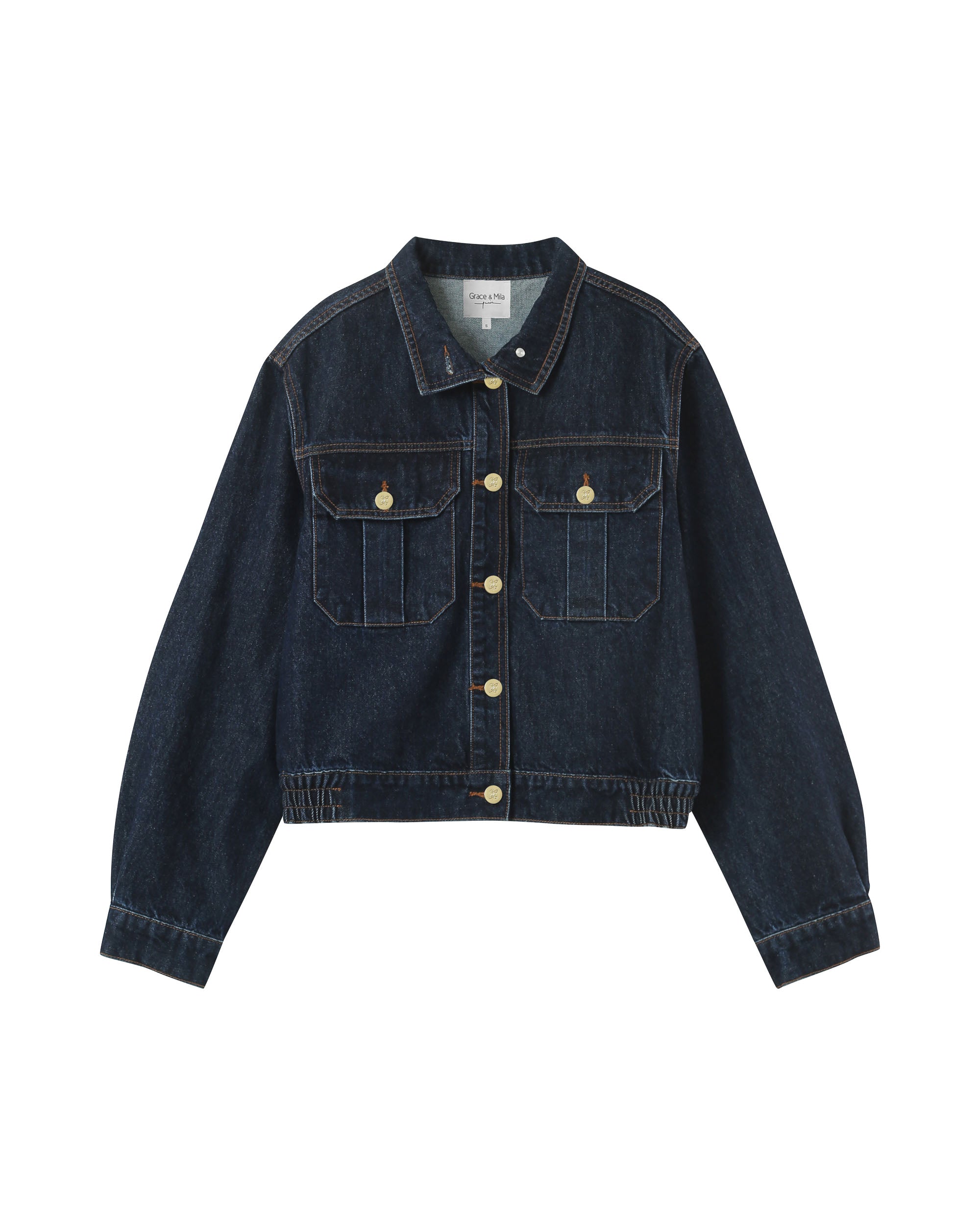 Denim jacket dark blue Primrose