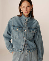 Denim jacket light blue Primrose
