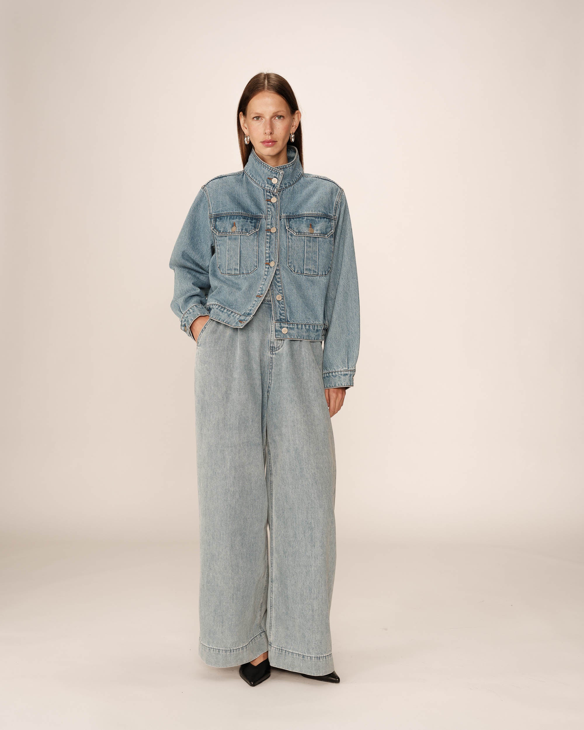 Denim jacket light blue Primrose