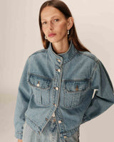 Denim jacket light blue Primrose