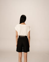 Fluid jersey top ecru Prosper_13033