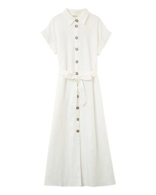 ROBE LONGUE ECRU PRUDENCE