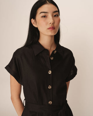 ROBE LONGUE NOIR PRUDENCE