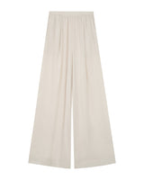 Pantalon large fluide ecru Rain