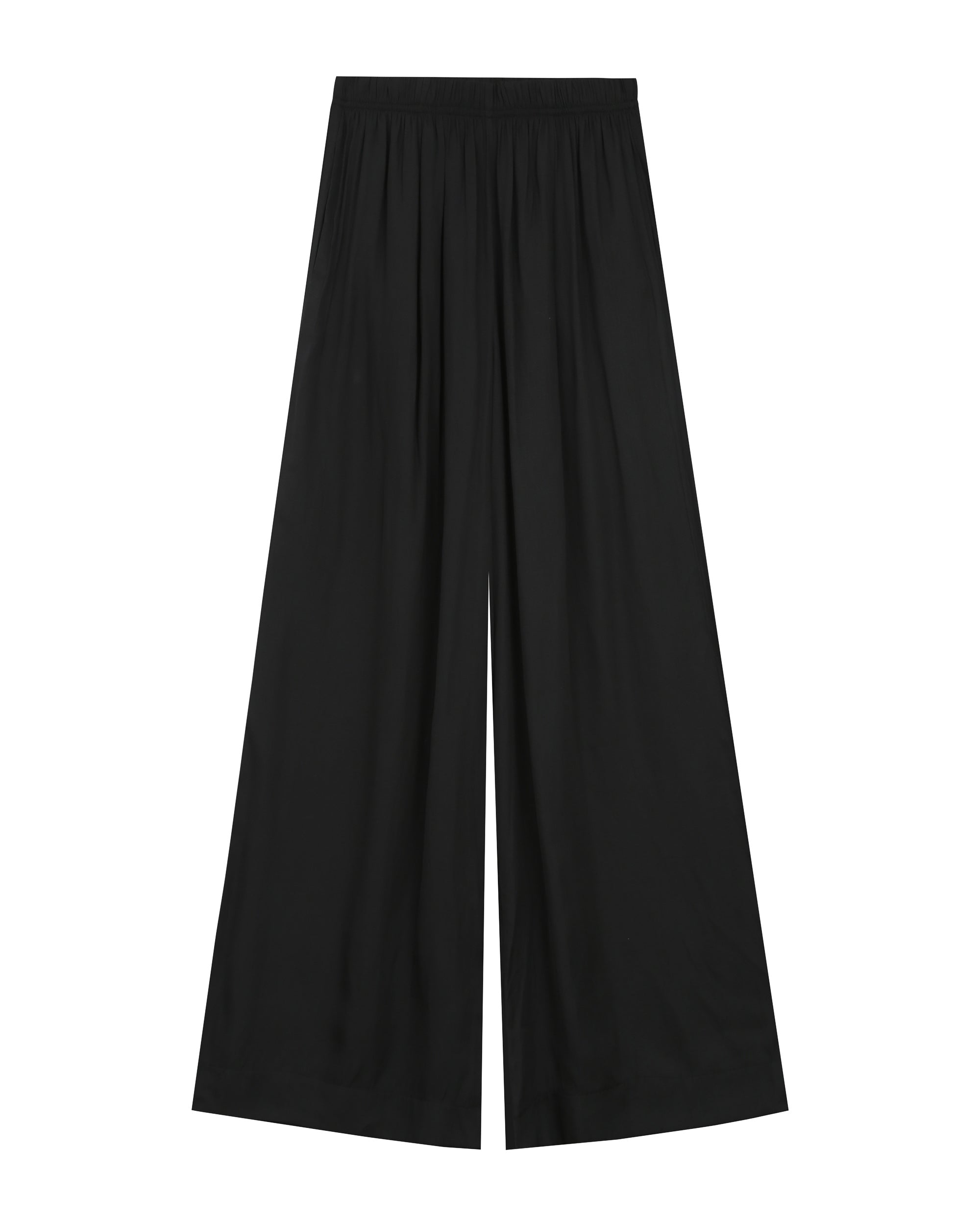 Pantalon large fluide noir Rain