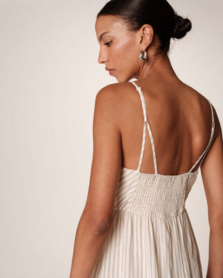 ROBE LONGUE ECRU RAJA