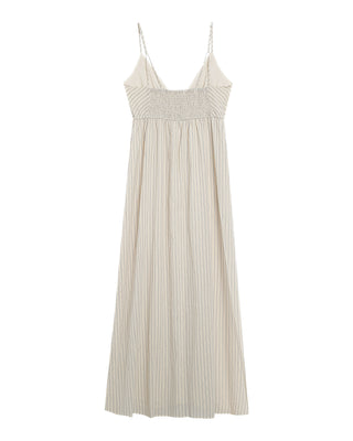 ROBE LONGUE ECRU RAJA