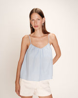 Ruched wide top stripes Real_13217