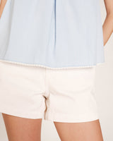 Ruched wide top stripes Real_13217