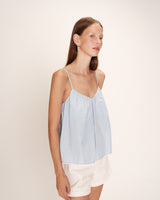 Ruched wide top stripes Real_13217