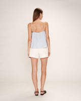 Ruched wide top stripes Real_13217