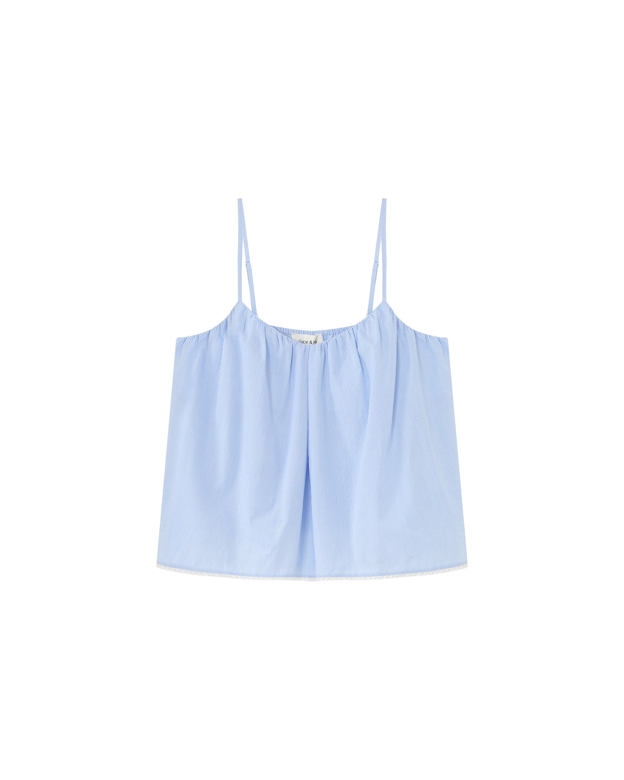 Ruched wide top stripes Real_13217