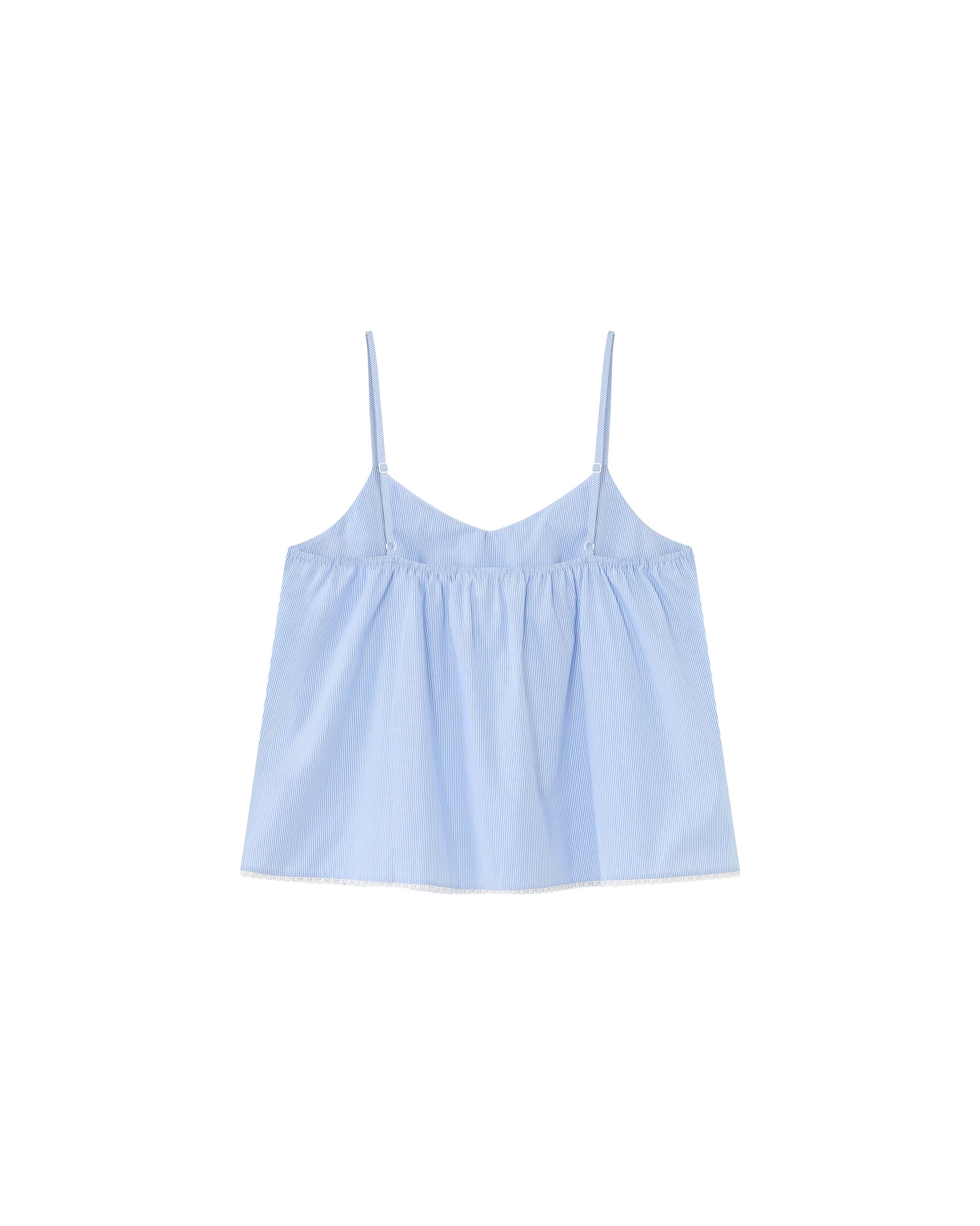 Ruched wide top stripes Real_13217