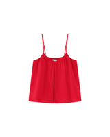 Ruched wide top red Real_13217