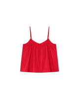Ruched wide top red Real_13217