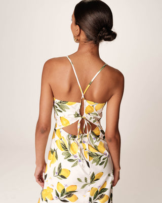 ROBE MI-LONGUE ECRU REBECCA