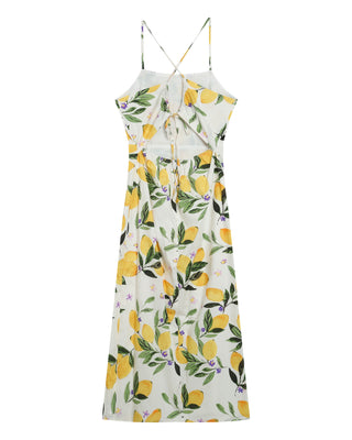 ROBE MI-LONGUE ECRU REBECCA