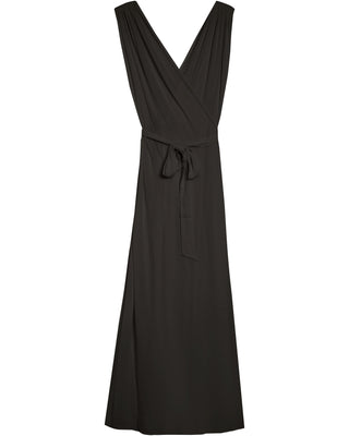 ROBE LONGUE ANTHRACITE REGIS