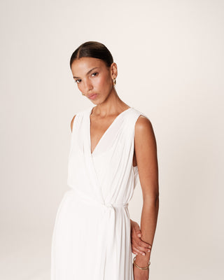 ROBE LONGUE ECRU REGIS