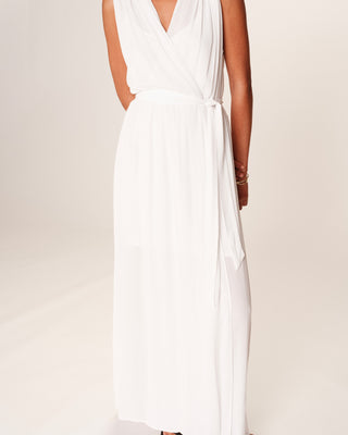 ROBE LONGUE ECRU REGIS