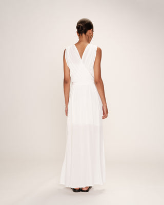 ROBE LONGUE ECRU REGIS