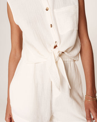 CHEMISE ECRU REGLISSE
