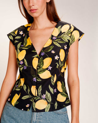 BLOUSE NOIR REMY