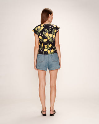BLOUSE NOIR REMY