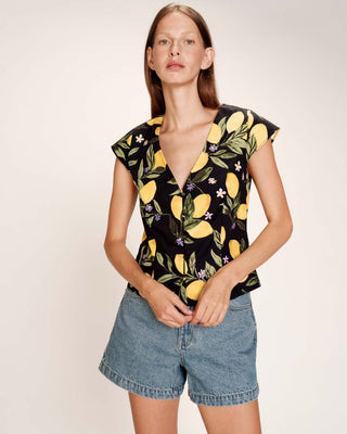 BLOUSE NOIR REMY