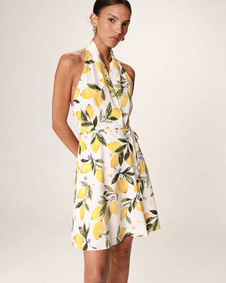 ROBE COURTE ECRU RENATA