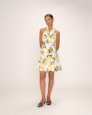ROBE COURTE ECRU RENATA