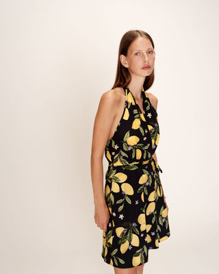 ROBE COURTE NOIR RENATA