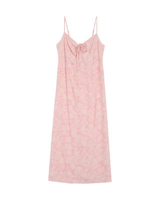 ROBE LONGUE ROSE RETINA