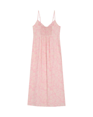 ROBE LONGUE ROSE RETINA