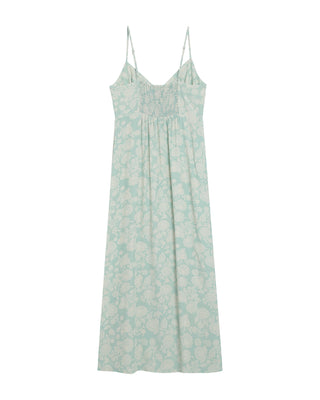ROBE LONGUE VERT RETINA