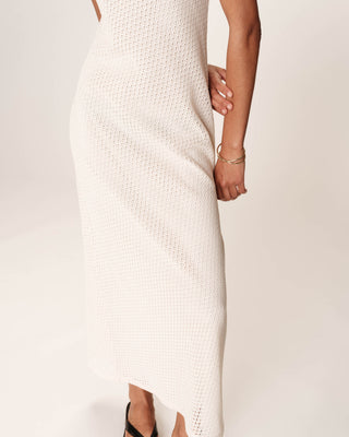 ROBE LONGUE ECRU REVEUSE