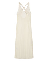 Robe longue en dentelle ecru Reveuse